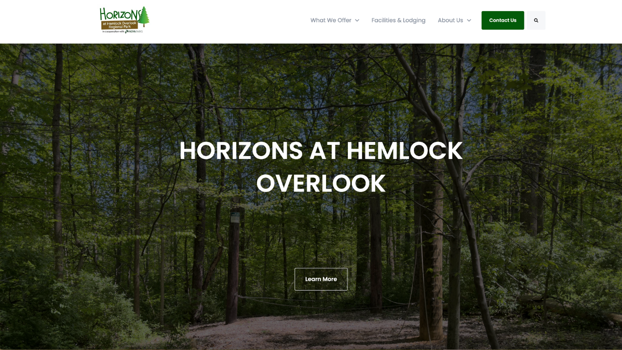 Horizons at Hemlock Website