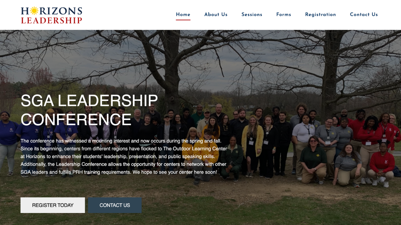 Horizons Leadership Website