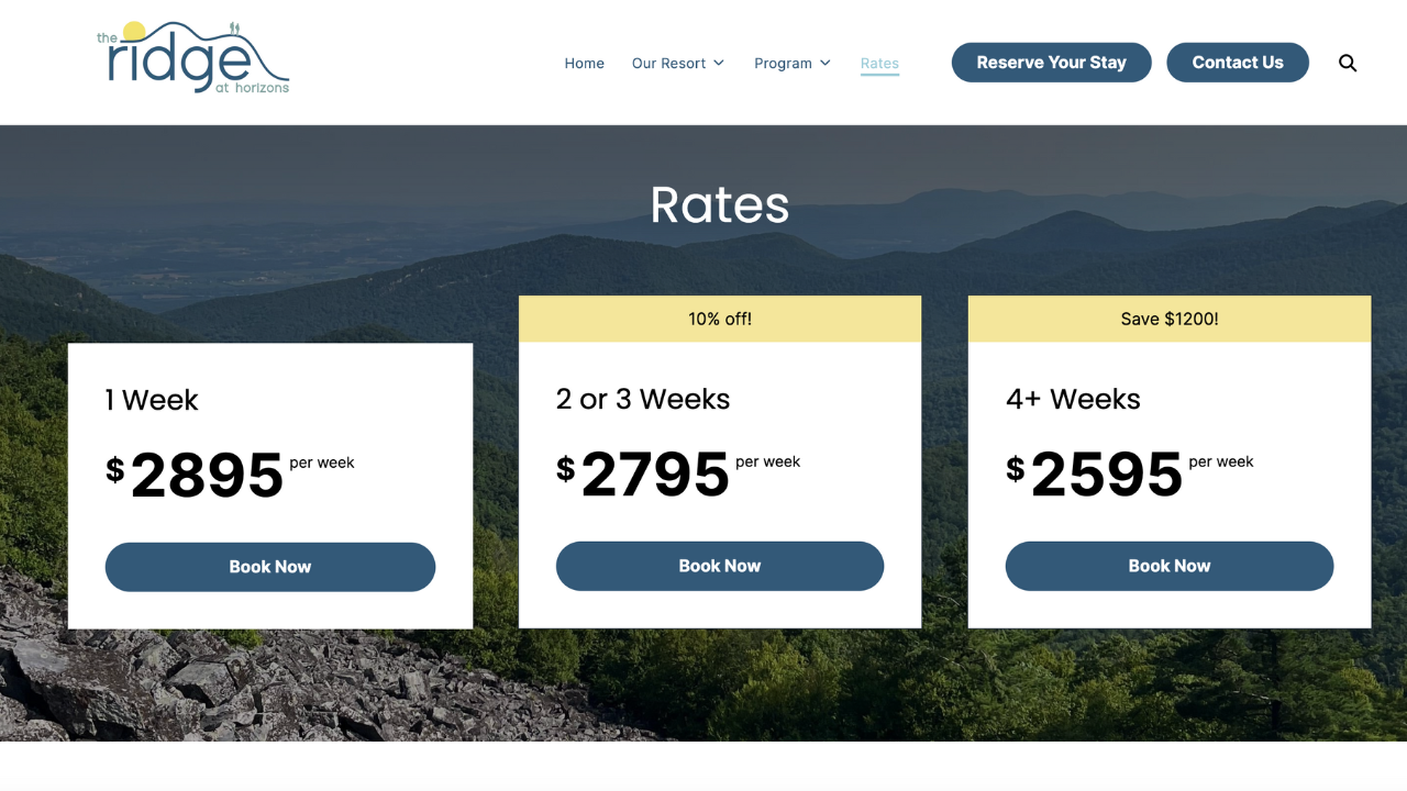 The Ridge at Horizons Rates