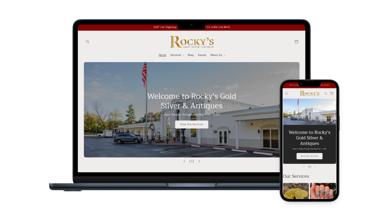 Rocky's Gold & Silver Website