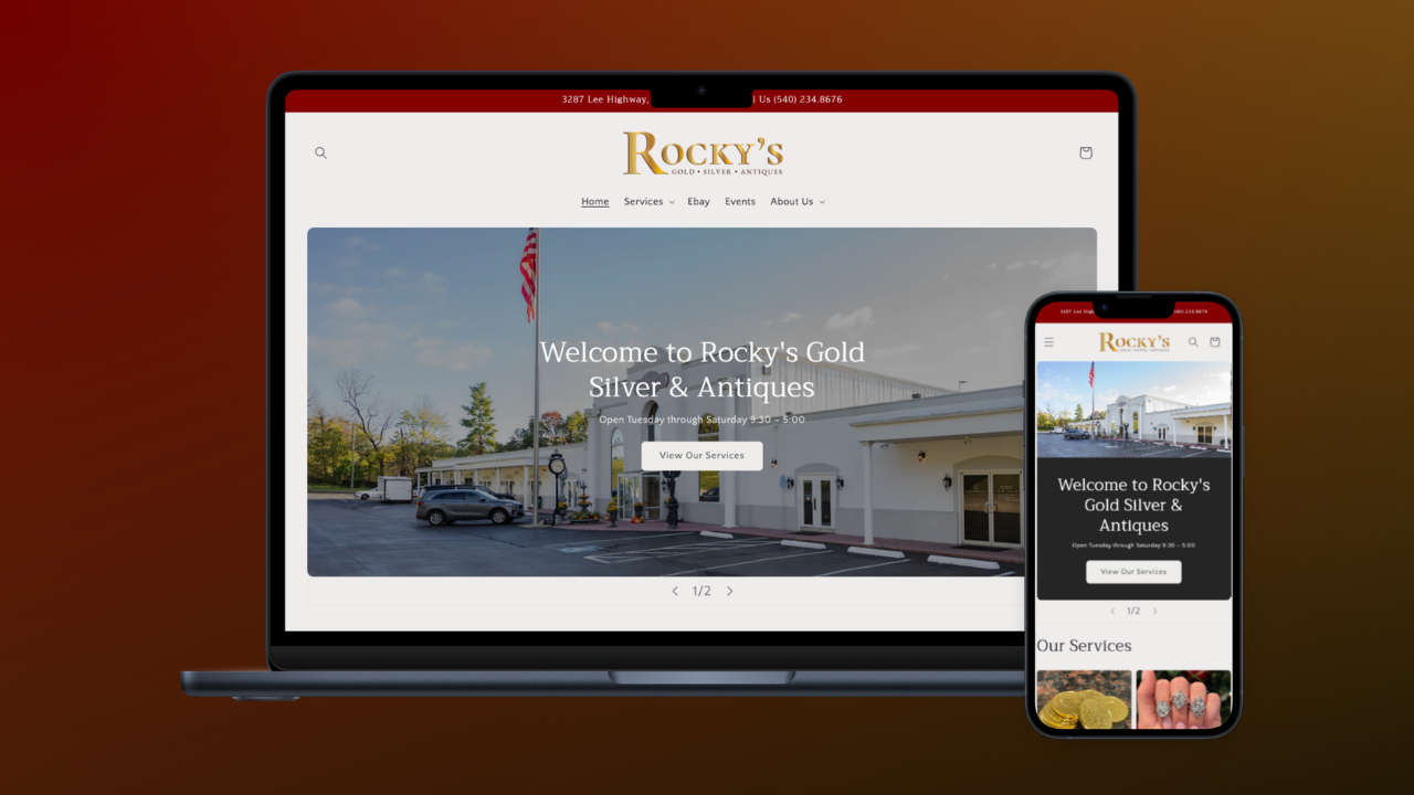 Rocky's Gold Silver & Antiques