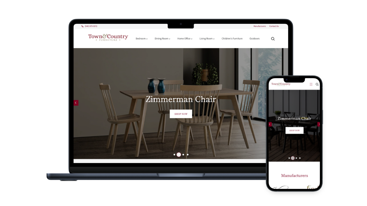 Town & Country Furniture Website