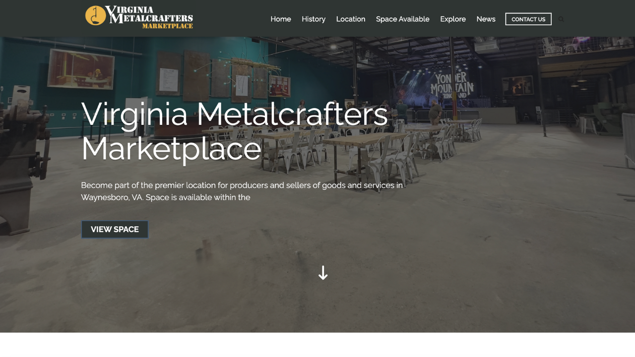 VA Metalcrafters Marketplace Website